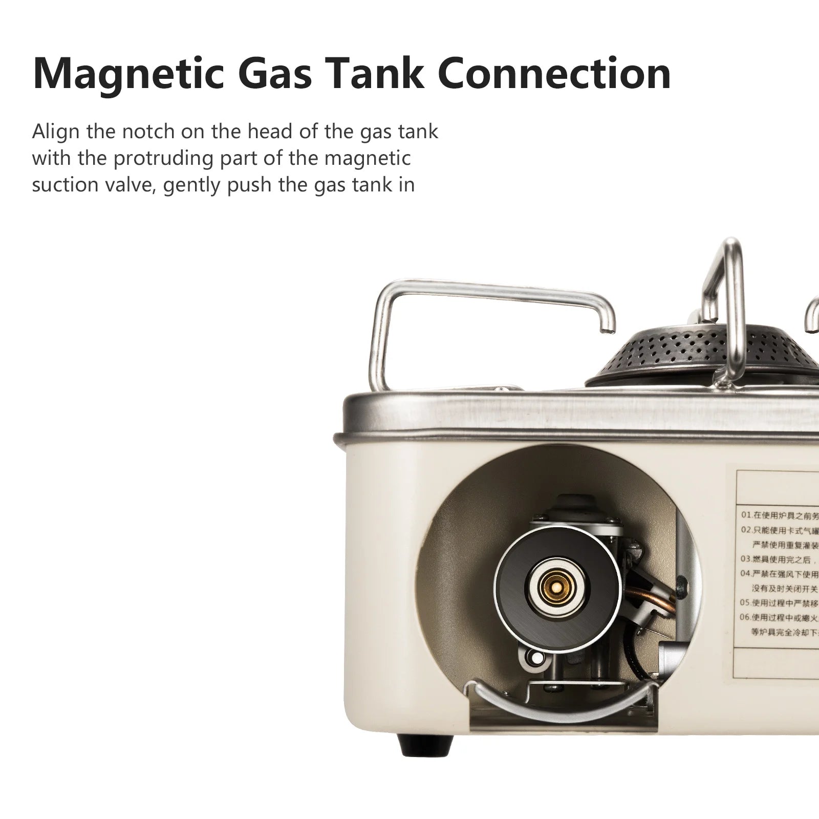 Portable Cassette Furnace Outdoor Gas Burner Picnic