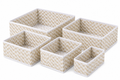 Fabric Drawer Organizers – 6-Piece Set – product view
