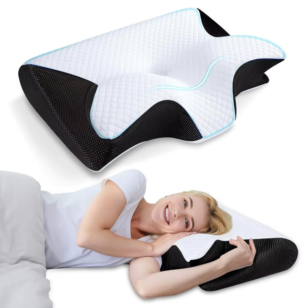 Cervical Pillow: Relief for Neck, Shoulder & Back Pain