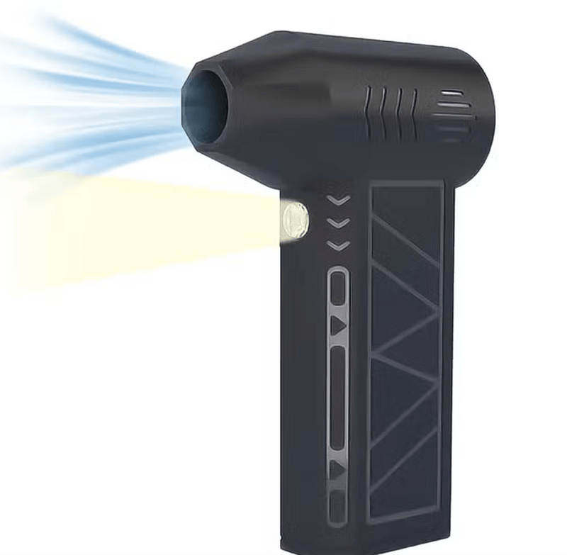 Rechargeable Mini Turbo Blower with built-in LED