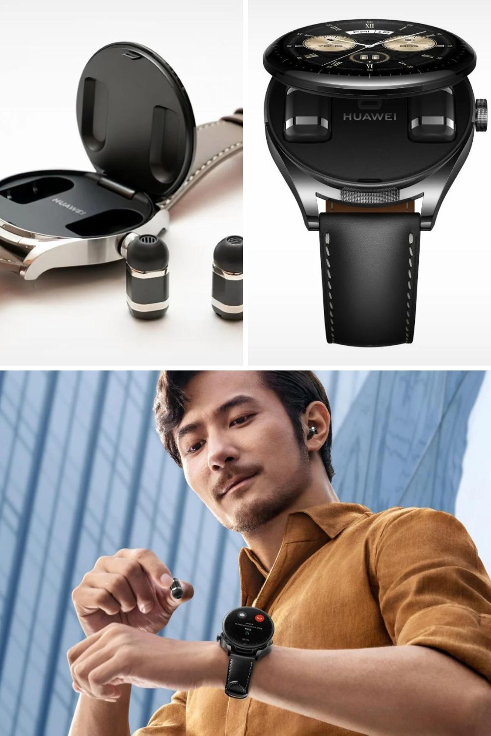GTS 5 Smart Watch and Earbuds