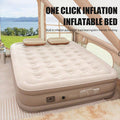 Portable Travel-friendly Inflation Air Sofa Bed with a Rechargeable Pump