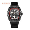 luxurious fully automatic mechanical men's watch, waterproof and luminous trendy watch