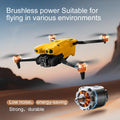 RC Drone, 360° Obstacle Avoidance, 8K HD Aerial Photography, Brushless Motor, Foldable Quadcopter, WiFi