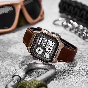Multifunctional Casio AE-1200WHL-5A Waterproof Watch