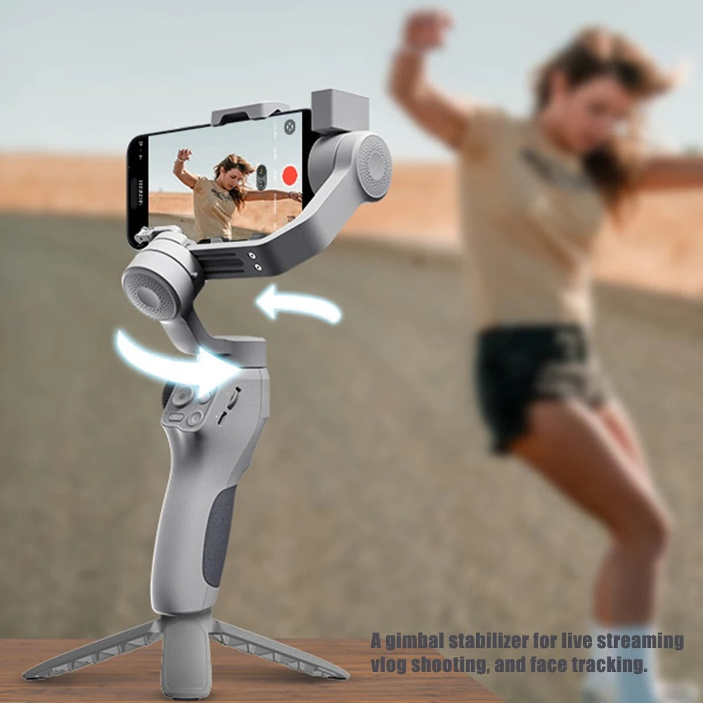 Portable Auto Face Tracking Tripod for Live Streaming And Vlog Creation