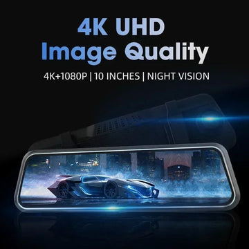 1080P Touch Screen Car DVR Front Rear Camera