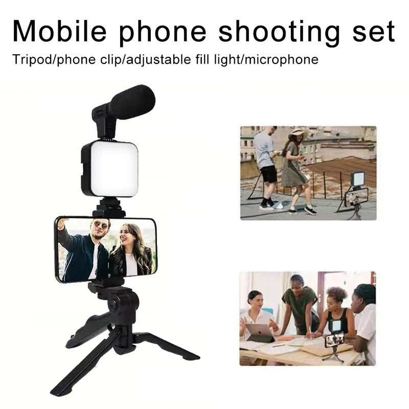 Smartphone and Camera Vlogging Studio Kits