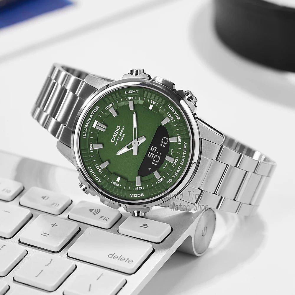 Multifunctional Casio AMW-880D Waterproof Watch
