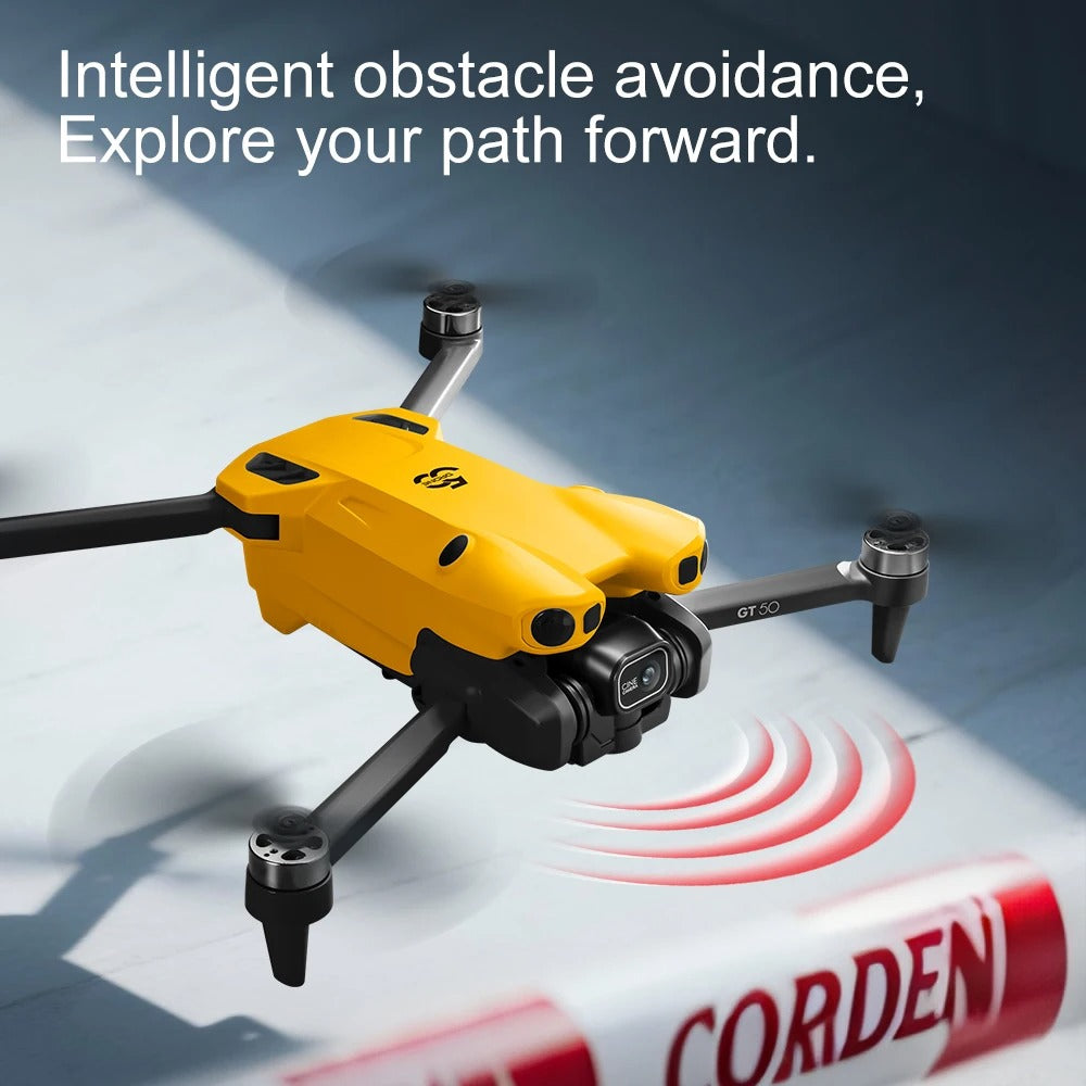 RC Drone, 360° Obstacle Avoidance, 8K HD Aerial Photography, Brushless Motor, Foldable Quadcopter, WiFi