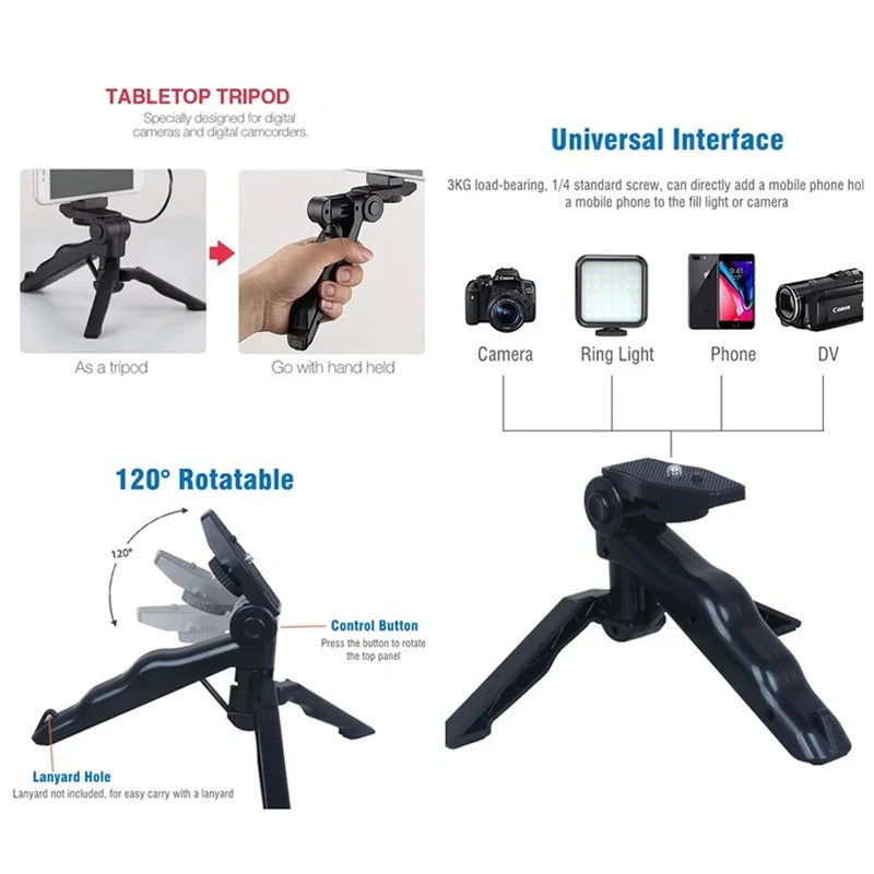 Smartphone and Camera Vlogging Studio Kits