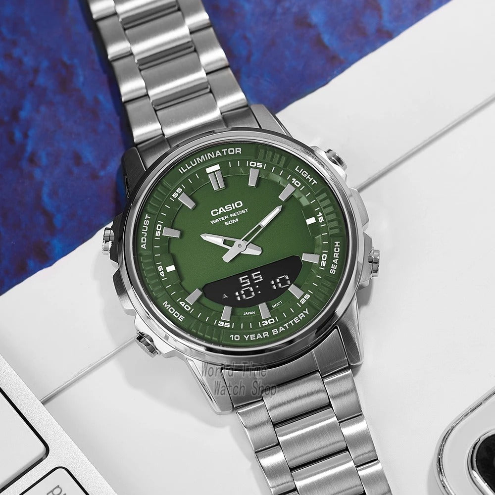 Multifunctional Casio AMW-880D Waterproof Watch