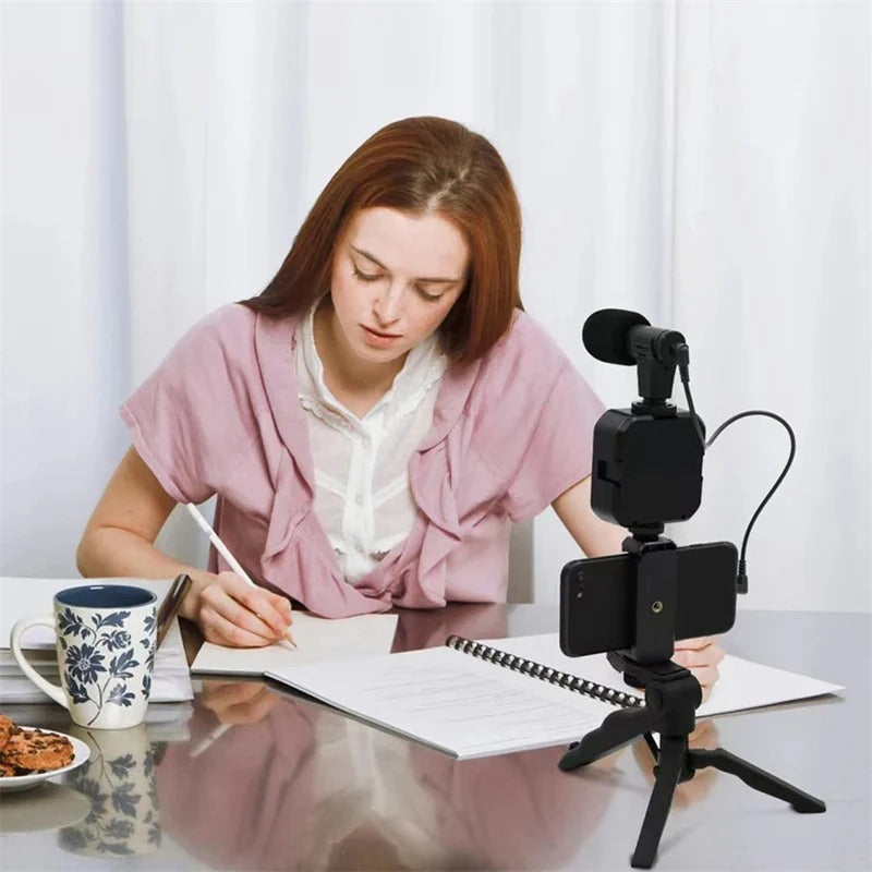 Smartphone and Camera Vlogging Studio Kits