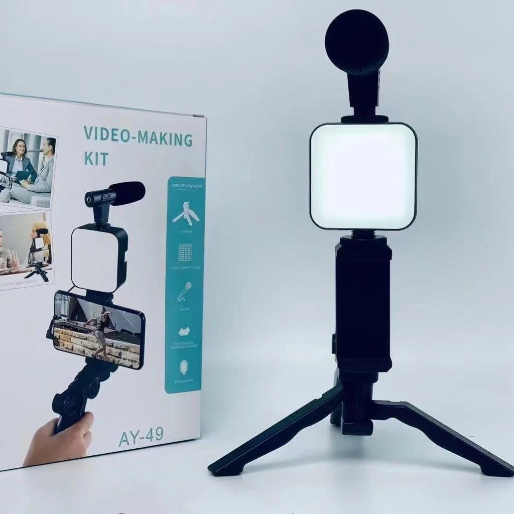 Smartphone and Camera Vlogging Studio Kits