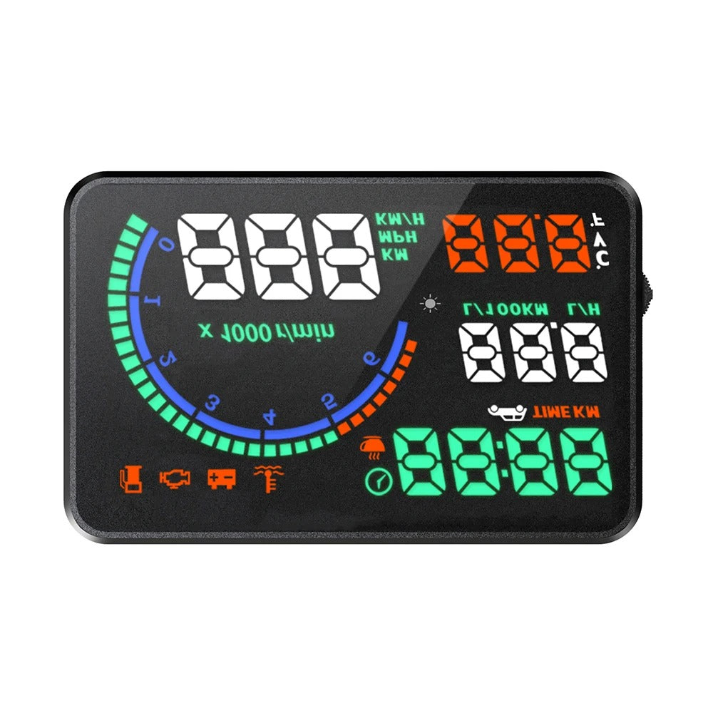 Car Head-Up Display (HUD) Speedometer