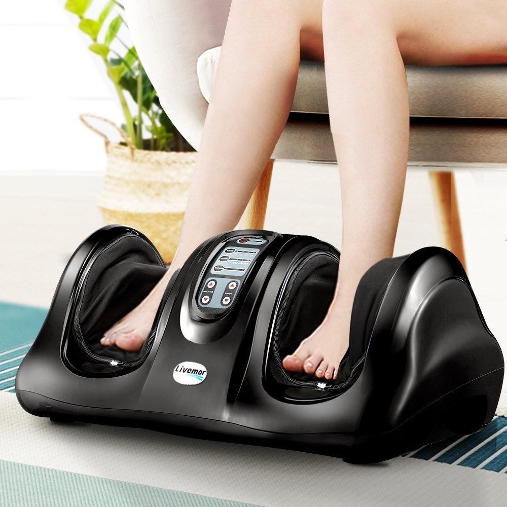 Foot Massager With Remote Control, For Feet, Ankles, Calves, And Legs for All Ages And Genders